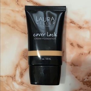 Laura Geller cover lock cream foundation- fair